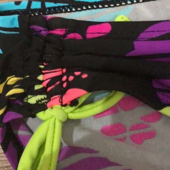 Joe Boxer tropical Floral tank bikini Size Girls Large - Picture 14 of 15